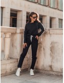 Women\'s black tracksuit set FI534 - Online store - Boutique